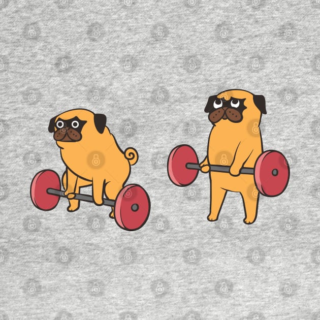 Pug Deadlift by huebucket